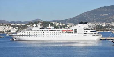 "Star Legend" kruvaziyeri Bodrum'a geldi