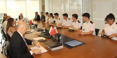 Mersinli genç denizciler İtalya yolcusu