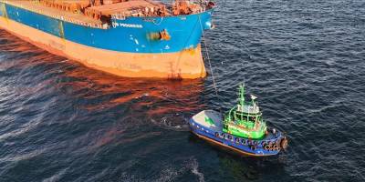 Tuzla Limanı'nın karbon ayak izi yerli üretim elektrikli römorkörlerle azaldı