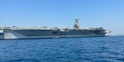 ABD'nin uçak gemisi görev bölgesine ulaştı