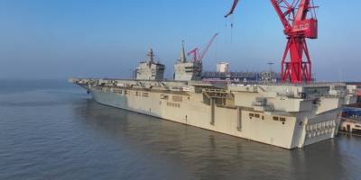 İHA taşıyabilen ilk savaş gemisi "Sıçuan" deneme seyirlerine başladı