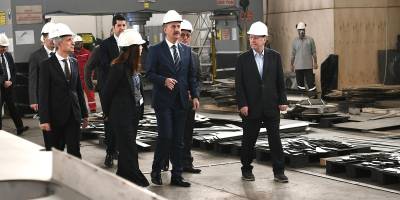 SSB Başkanı Görgün, Tuzla tersaneler bölgesini ziyaret etti