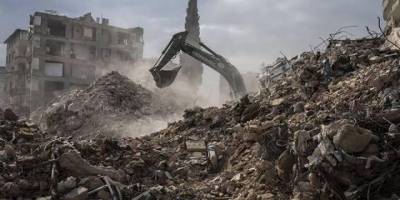 "Enkazları, liman ve marina yapmak için kullanmalıyız"