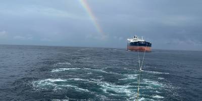 Saldırıya uğrayan "VIRAT" isimli gemi İstanbul açıklarına ulaştı