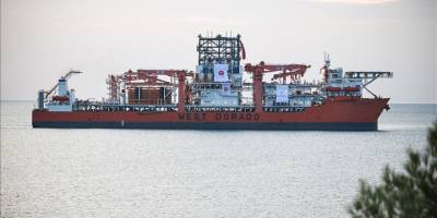 Türkiye'nin 6. derin deniz sondaj gemisi Mersin açıklarına demirledi