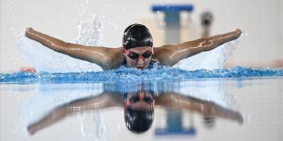 Sudan korkan engelli genç kız, yüzmede 48 madalya kazandı