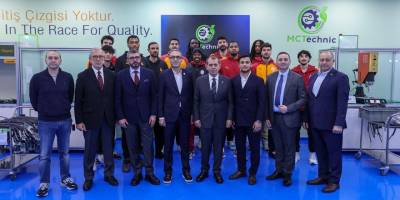 Galatasaray MCT Technic’ten, MCT Technic fabrikasına ziyaret