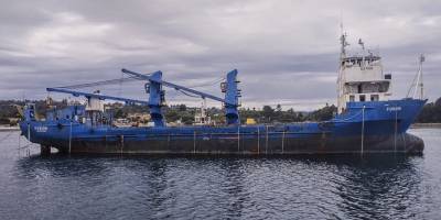 "Fusion" adlı yük gemisi Puerto Montt’ta battı