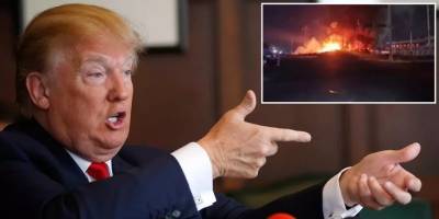 Venezuela'daki bir liman tesisine saldırı düzenlediği ileri sürüldü