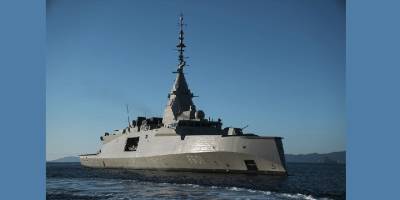 Yunanistan Fransa'dan ilk fırkateyni "Kimon"u teslim aldı