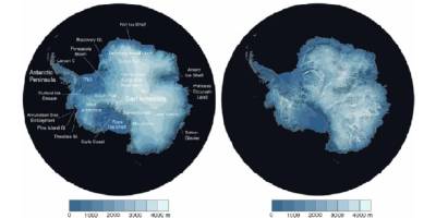 Antarktika'nın buzul altı yapısının "en detaylı haritası" oluşturuldu