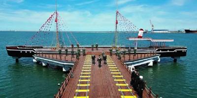 Bandırma Vapuru Karadan Yürütülerek Yeni Yerine Taşınıyor