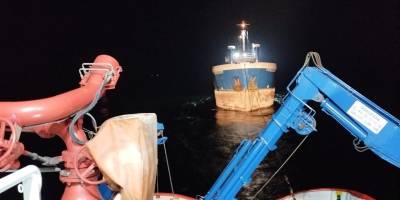 Arızalanan gemi kurtarıldı