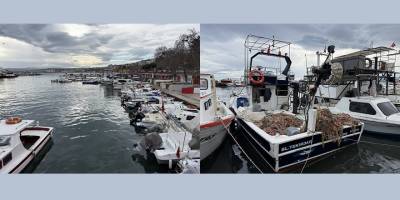 Küçük tekne balıkçıları karides için ağ atmaya hazırlanıyor