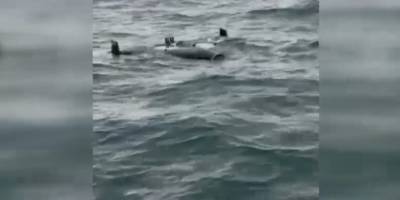 Karaburun açıklarında insansız hava aracı (İHA) bulundu