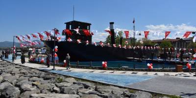 Rüsumat No: 4 Gemisi ve Açık Hava Müzesi'nin açılışı yapıldı
