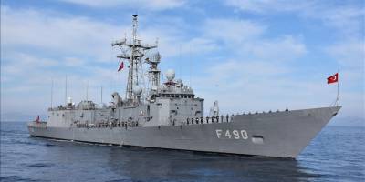 NATO'dan TCG Gaziantep fırkateynine ilişkin paylaşım