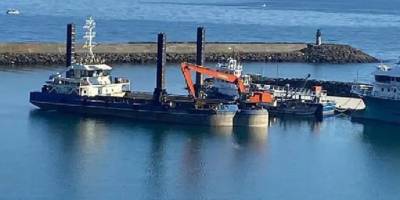 Trabzon’da 3 limanın derinlik artırma çalışmaları yapılıyor