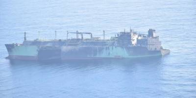 Hasar Alan LNG Yüklü Tanker Mürettebatsız Sürükleniyor